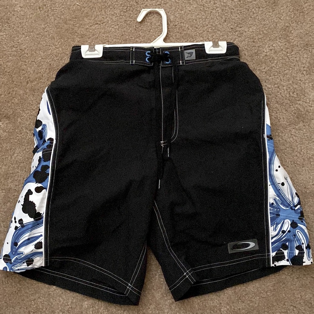 Inkblot Blue Swim Shorts